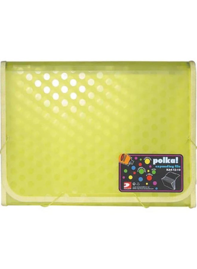 Data Bank Expanding File with  Division A413 Pockets Assorted Color Color and Design May Vary - Image 2