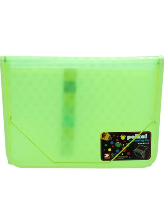 Data Bank Expanding File with  Division A413 Pockets Assorted Color Color and Design May Vary - Image 3
