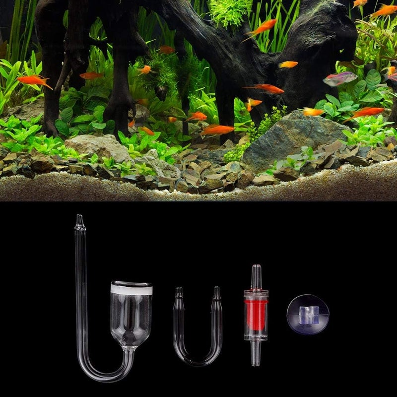 Zerodis CO2 Refiner with U-Shape Tube Fish CO2 Diffuser Check Valve Set for Water Plant Fish - Image 4