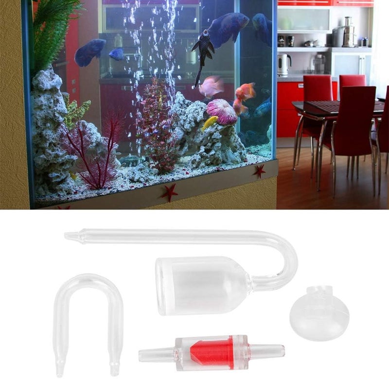 Zerodis CO2 Refiner with U-Shape Tube Fish CO2 Diffuser Check Valve Set for Water Plant Fish - Image 5