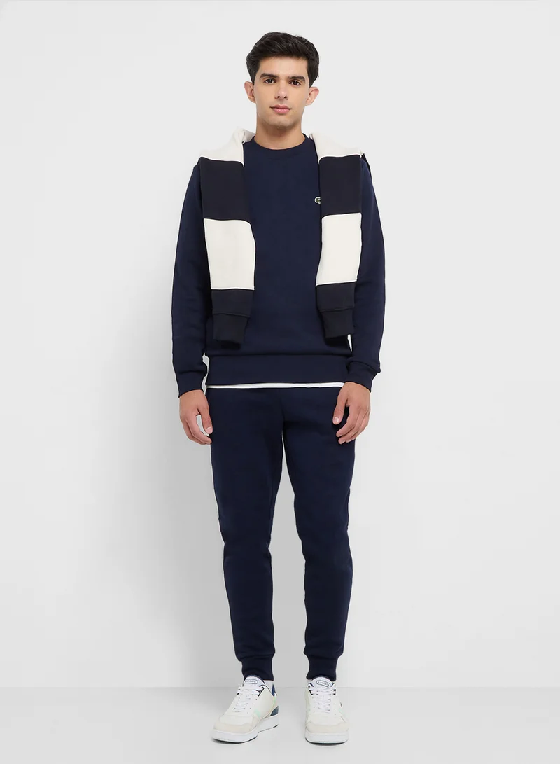 LACOSTE Brushed Fleece Sweatshirt