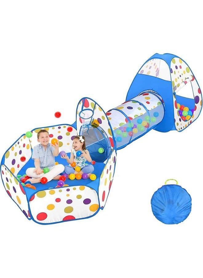 خيمه نفق 3 * 1 جميله جدا للأطفال ومعاها 50 كوره ملونه  - Image 1