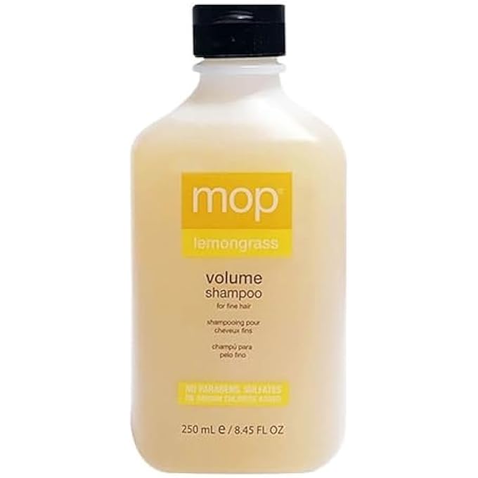 Mop LEMONGRASS VOLUME SHAMPOO NO PARABENS NO SULPHATES, LEMON, 250ML - Image 1