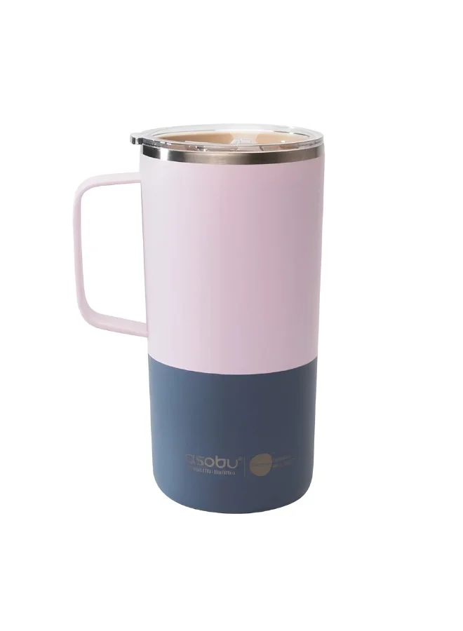 Asobu Tower Mug Pastel Pink