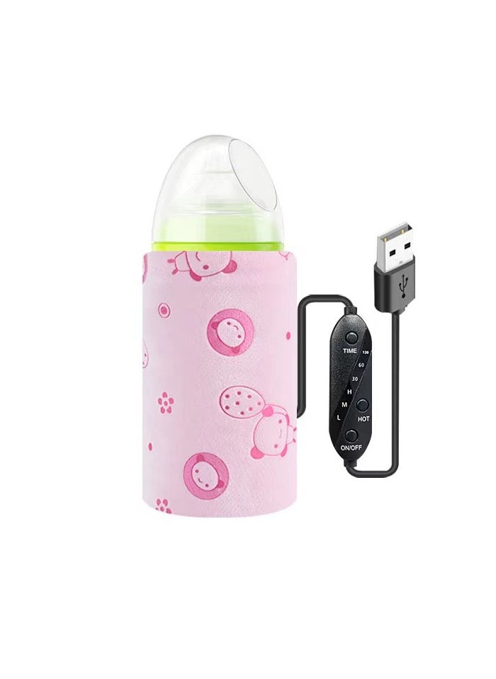 Goolsky Portable Baby Bottle Warmer, Travel Milk Heat Keeper Thermostatic Bottle Cover for Baby Milk, Used in Home, Outside and in Car  - Image 1