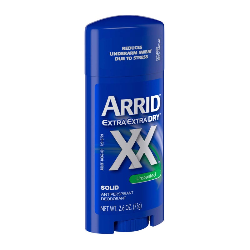 Arrid XX Antiperspirant/Deodorant Solid, Unscented, 2.7-Ounce Sticks (Pack of 6) - Image 5