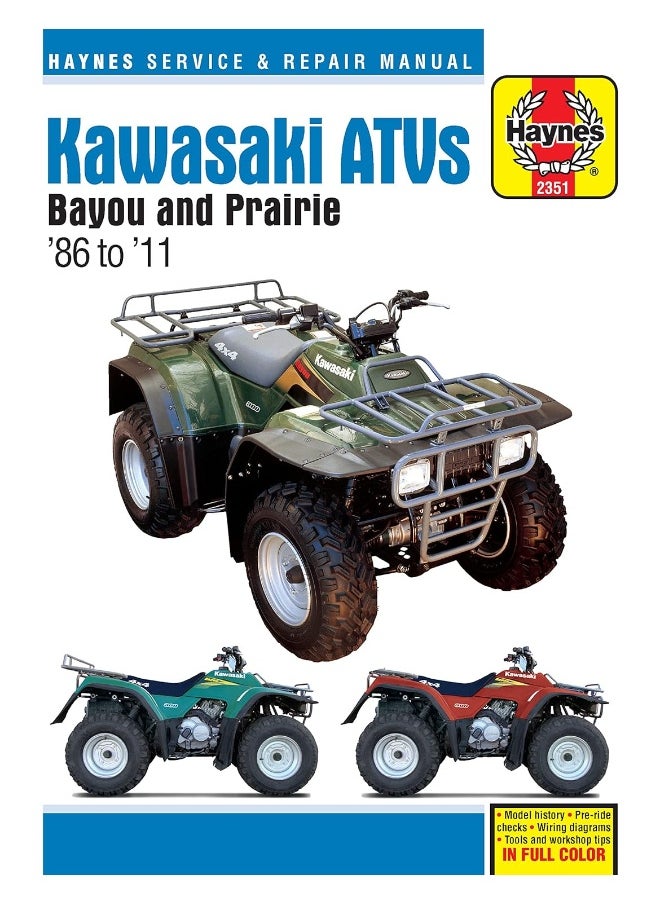 Kawasaki Bayou & Prarie ATVs (86 - 11): 1986 - 2011  - Image 2