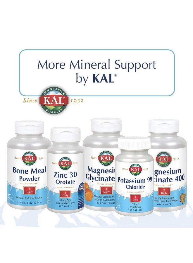 KAL Calcium Citrate With D 1000 Iu Tablets 1000 Mg 180 Count - Image 5