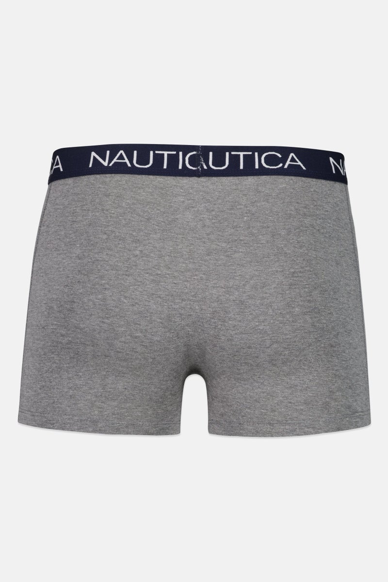 NAUTICA Men 4 Piece Brand Logo Boxer Brief, Multicolor - Image 2