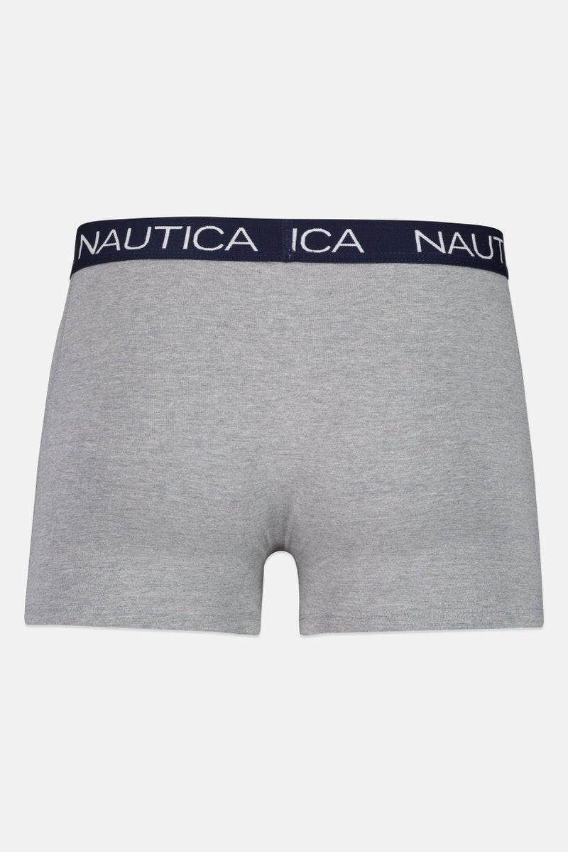 NAUTICA Men 4 Piece Brand Logo Boxer Brief, Multicolor - Image 4
