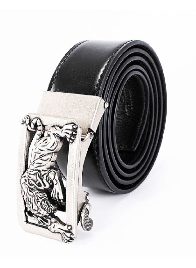 Tucano durable Automatic Buckle Casual Men's Leather Belt For Business Wear - Image 1