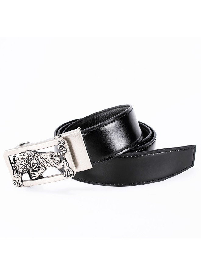 Tucano durable Automatic Buckle Casual Men's Leather Belt For Business Wear - Image 3