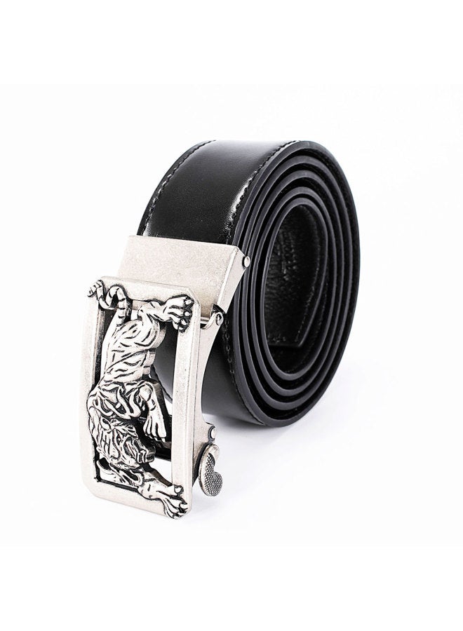 Tucano durable Automatic Buckle Casual Men's Leather Belt For Business Wear - Image 2