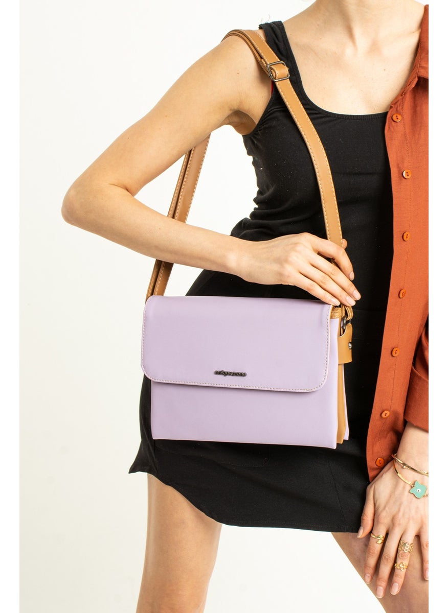 unique crane bags Women's Lilac Cross, Shoulder, Messenger Bag  - Image 1