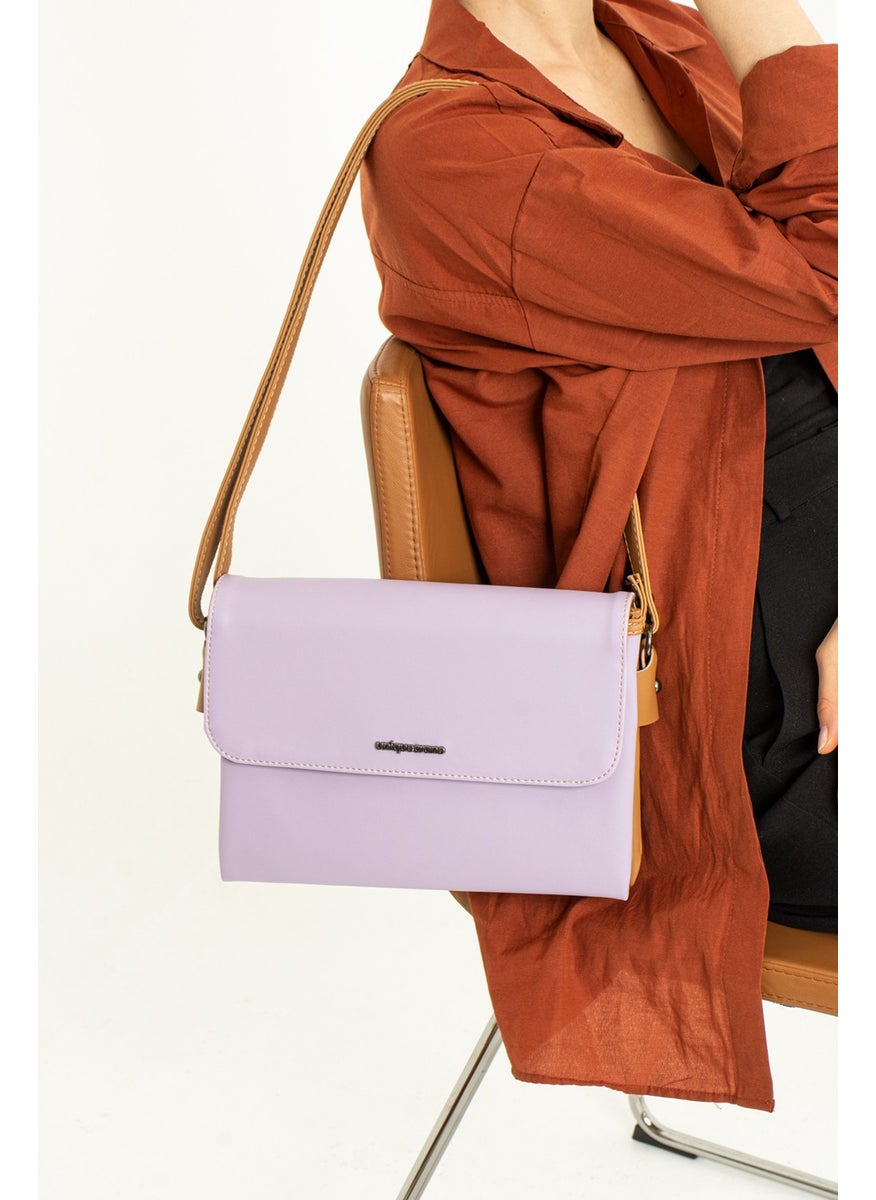 unique crane bags Women's Lilac Cross, Shoulder, Messenger Bag  - Image 2