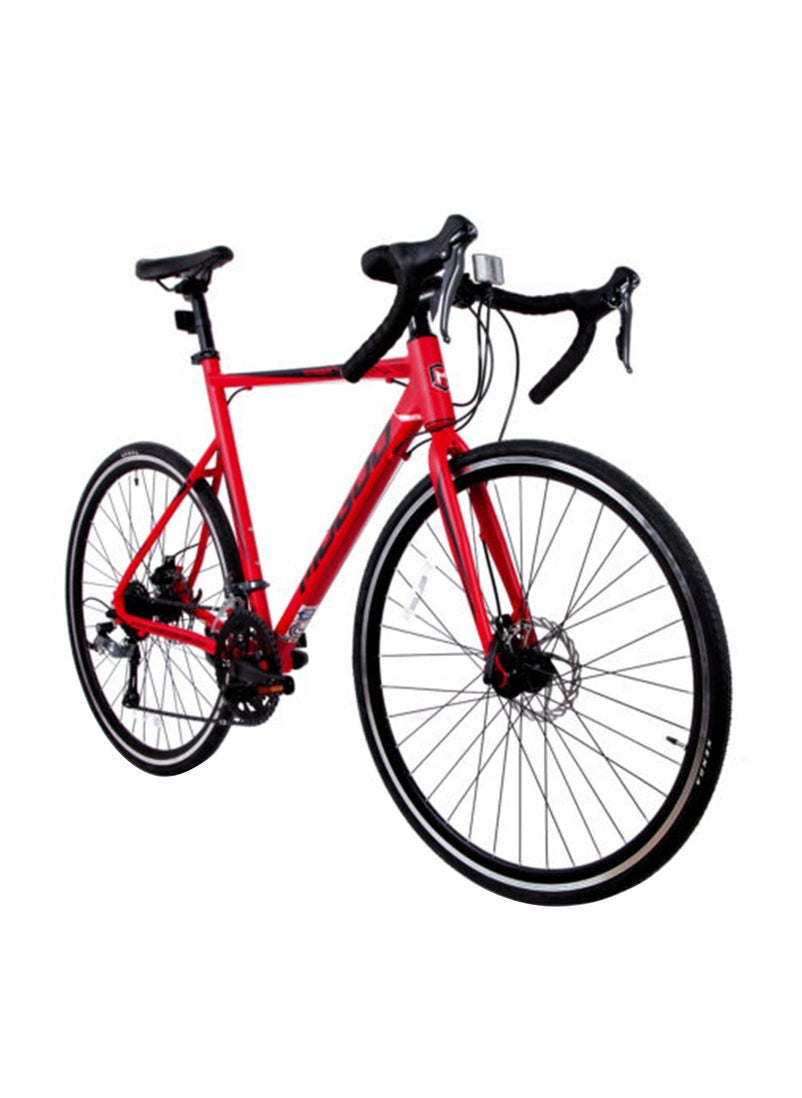 MOGOO دراجة سباق MOGOO Strider Alloy 700C باللون الأحمر  - Image 4