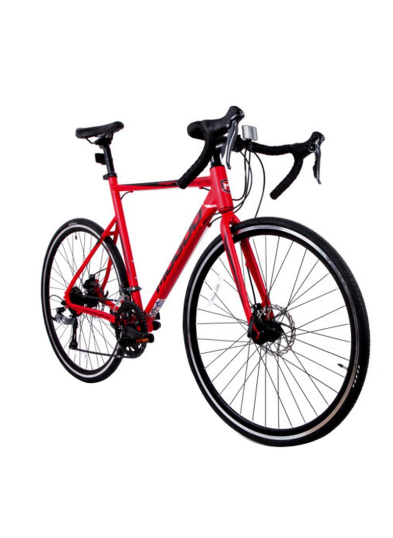 MOGOO دراجة سباق MOGOO Strider Alloy 700C باللون الأحمر  - Image 1