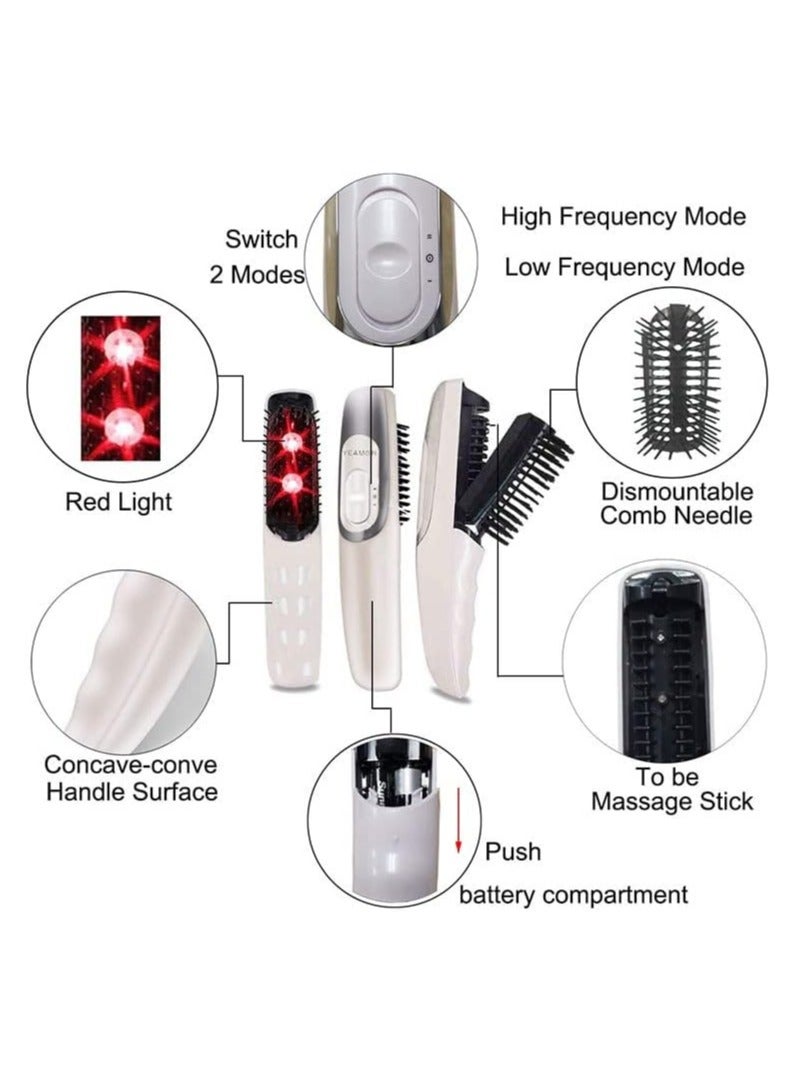 general Electric Massage Combs, Hair Loss Prevention Tools Infrared Massager Brushes Hair Growth Stimulator Scalp Massage Combs Vibrating Hair Brushes For Hair Growth Depressurising Deep Cleansing and Full - Image 5