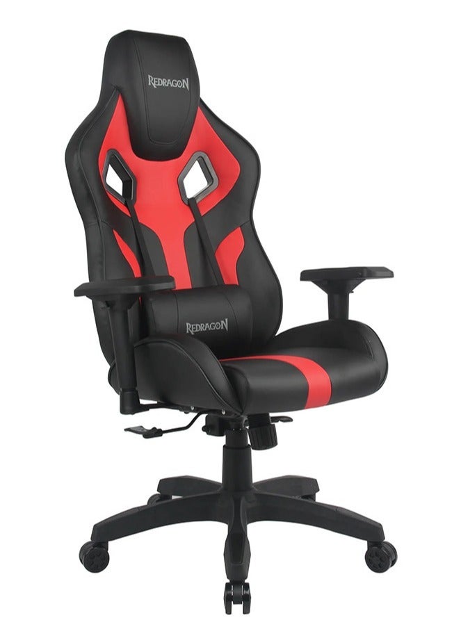 REDRAGON Capricornus C502 Gaming Chair Black Red - Image 1