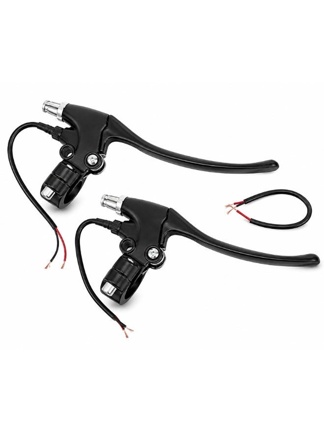 Fukukawa E-Bike Brake Lever Set with Motor Cut-Off Sensor, Left & Right Brake Levers, Pre-Wired Electric Bicycle Brake Handles for E-Bikes & Scooters - Image 2