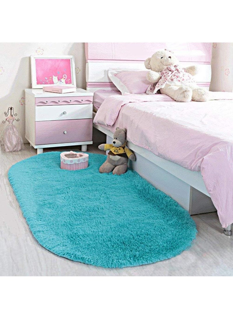 Bluejw 50*160cm Bedroom Bedside Living Room Simple Thickened Carpet - Image 5
