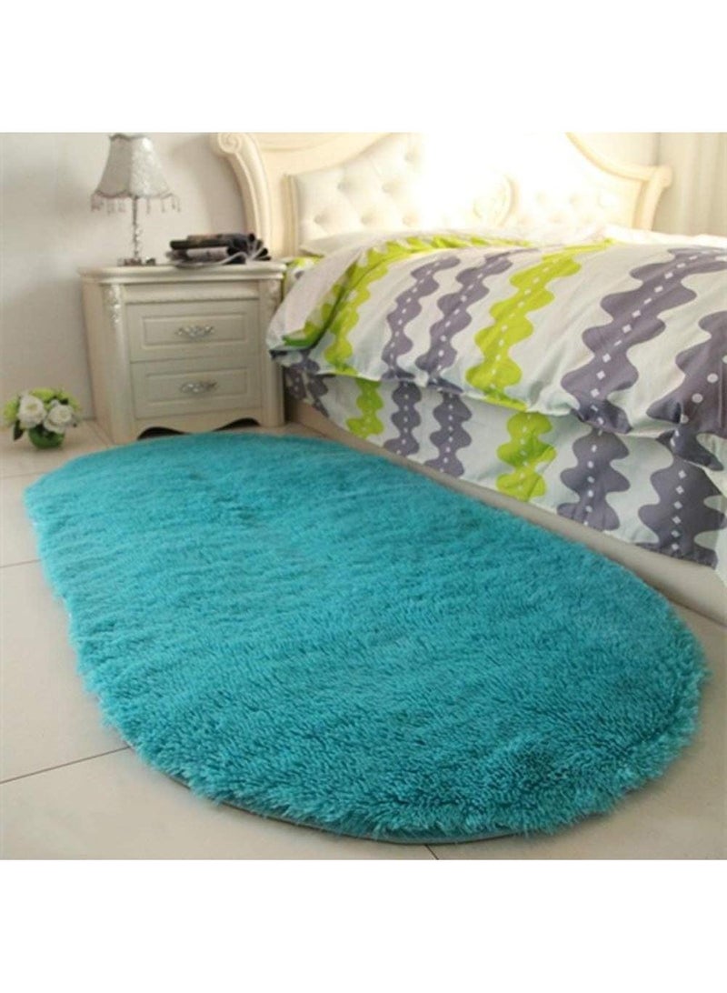 Bluejw 50*160cm Bedroom Bedside Living Room Simple Thickened Carpet - Image 4