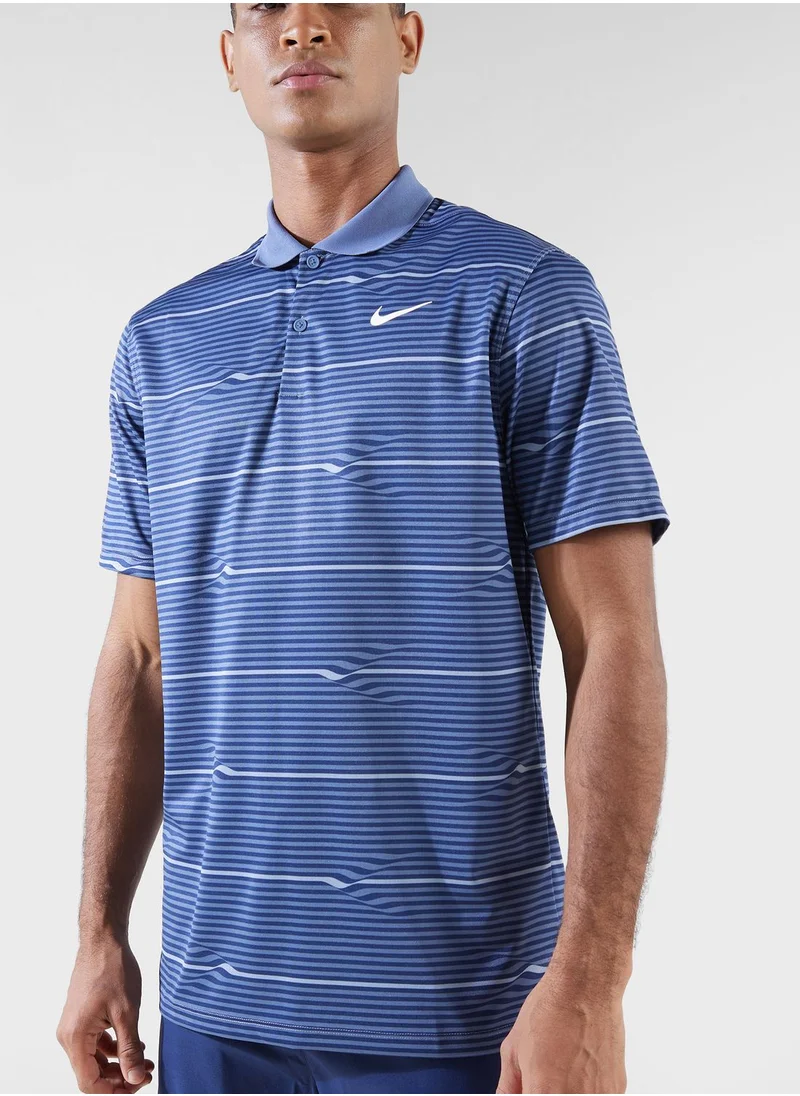 Nike Dri-Fit Victory+ Polo Ripple T-Shirt