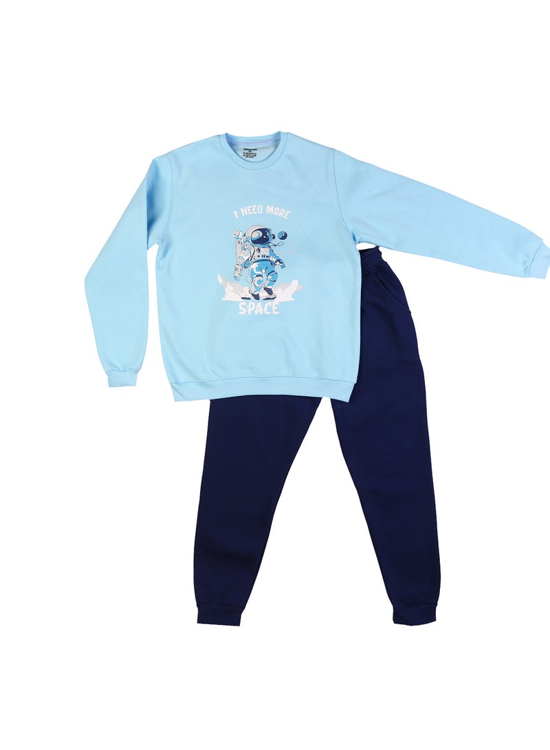 زيركون بيجامة شتوي اولادي - 4019 - Image 1