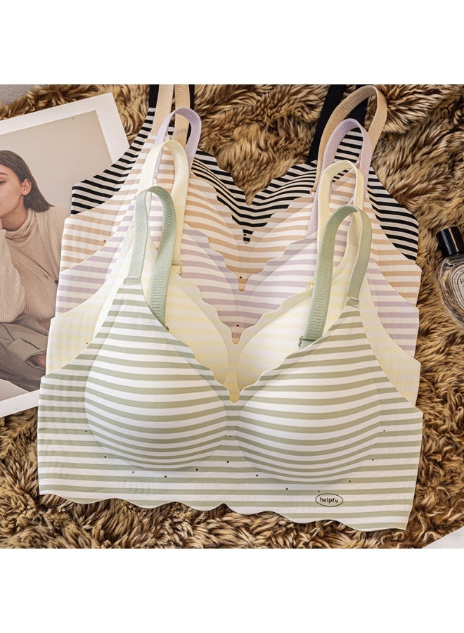 KUYING Brand New Comfortable Skin Friendly Breathable Bra  Set Of 5  - Image 1