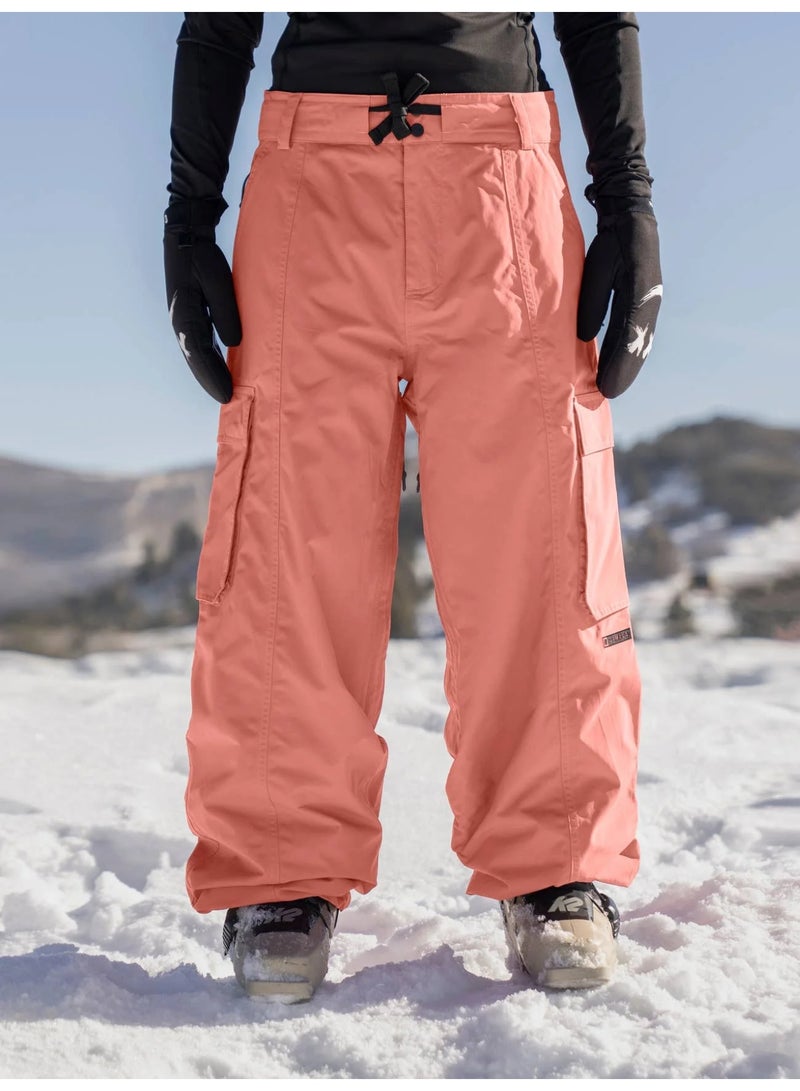 ARMADA TEAM ISSUE 2L INSULATED SNOW CARGO PANT - Faded Rose - Image 2