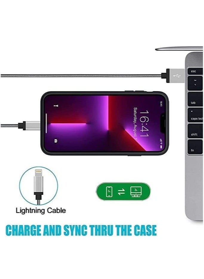 ELTRAZONE Battery Case for iPhone 13 Pro, Portable Battery Pack, Rechargeable Smart Charger Case, External Battery Charging Case, 3500 mAh, Compatible with (iPhone 12). - Image 4