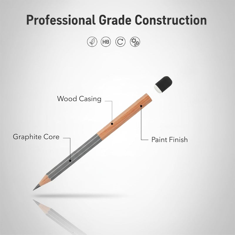 Mr. Pen- Sketch Pencils for Drawing, 14 Pack, Graphite Pencils for Drawing Pencils | Artist Graphite Pencils for Sketching (10B-6H), Sketch Set for Artists, Shading & Art Projects, Sketching Supplies - Image 5