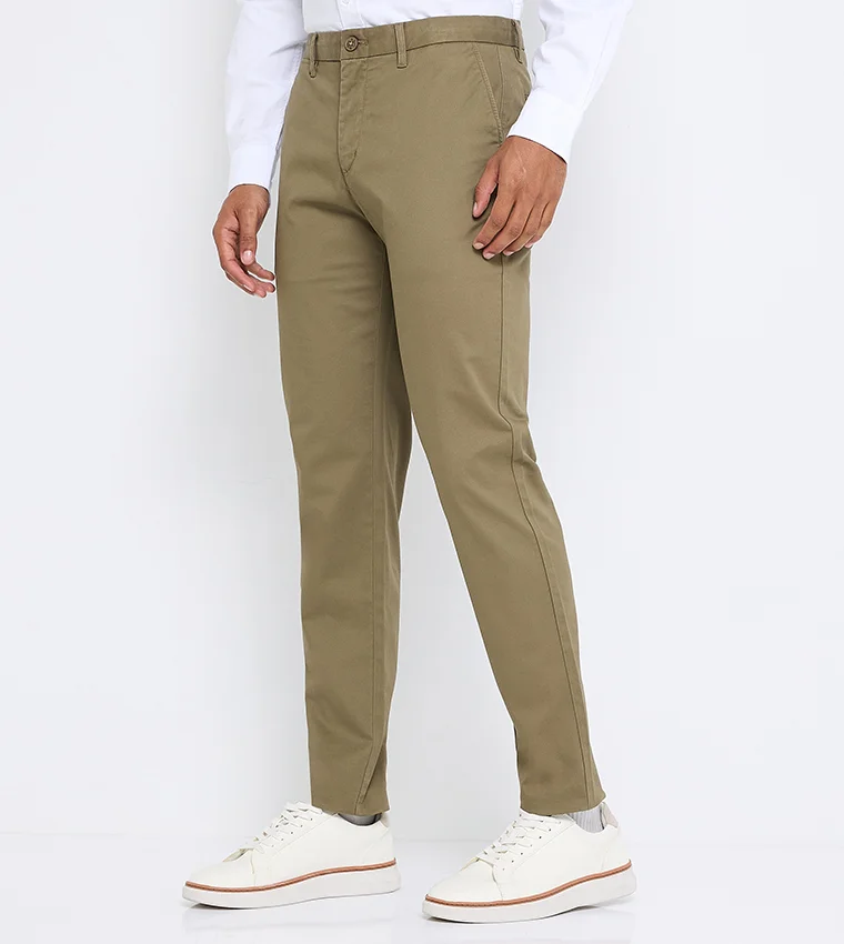 Ben Sherman  Ben Sherman Men's  Solid Pants for Men | Best Price UAE