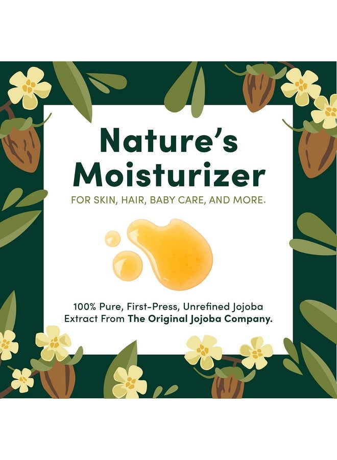 HobaCare Jojoba Oil - 100% Pure, Unrefined Jojoba Oil for Skin & Nails - Moisturizing Body Oil & Face Moisturizer for Dry Skin - Natural Jojoba Oil for Hair & Beard Care (64 fl oz) - Image 2