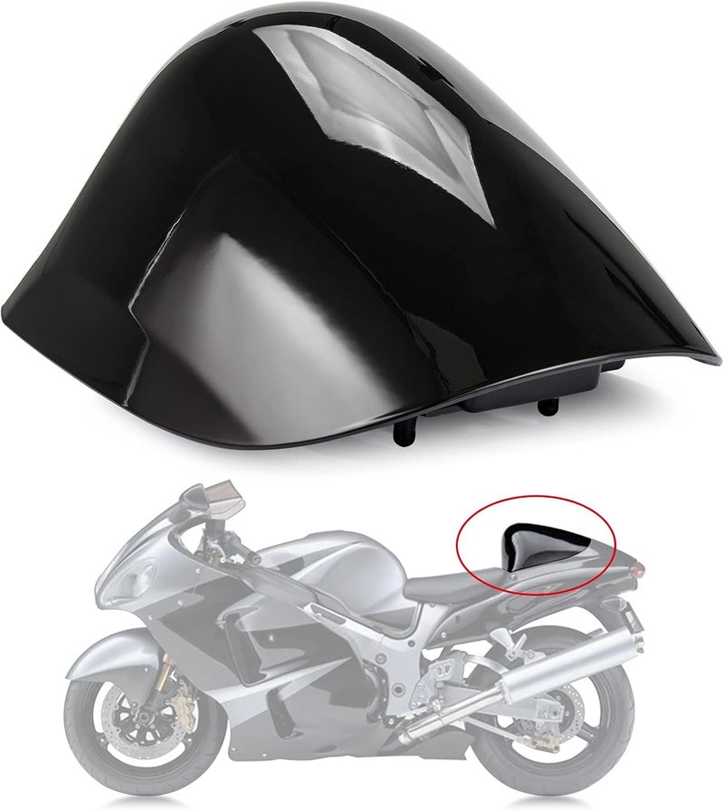 psler غطاء مقعد خلفي لسيارة سوزوكي هايابوسا GSXR1300 1996-2007 (أسود) - Image 1
