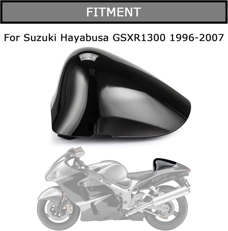 psler غطاء مقعد خلفي لسيارة سوزوكي هايابوسا GSXR1300 1996-2007 (أسود) - Image 2