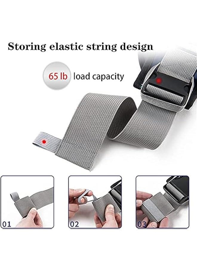 Gonice Portable Baby Carrier, Ergonomic Adjustable Widen Separate Padded Shoulder Straps, Soft Breathable Child Slings for Infants and Toddlers up to 55Lbs,5-42 Months (Gray)  - Image 5