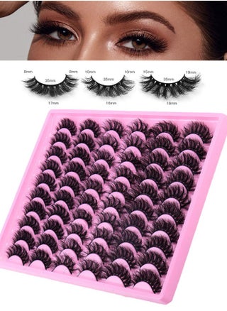 False Eyelashes Fluffy Lashes 30 Pairs Mink False Eyelashes 6 Styles Mixed Strip Lashes Full Volume Cat Eye Lashes Faux Mink Eyelashes Fluffy Fake Lashes - pzsku/Z47FF479AAA032F297741Z/45/_/1722499951/1cc61550-9c2d-4820-8214-3bad15475996