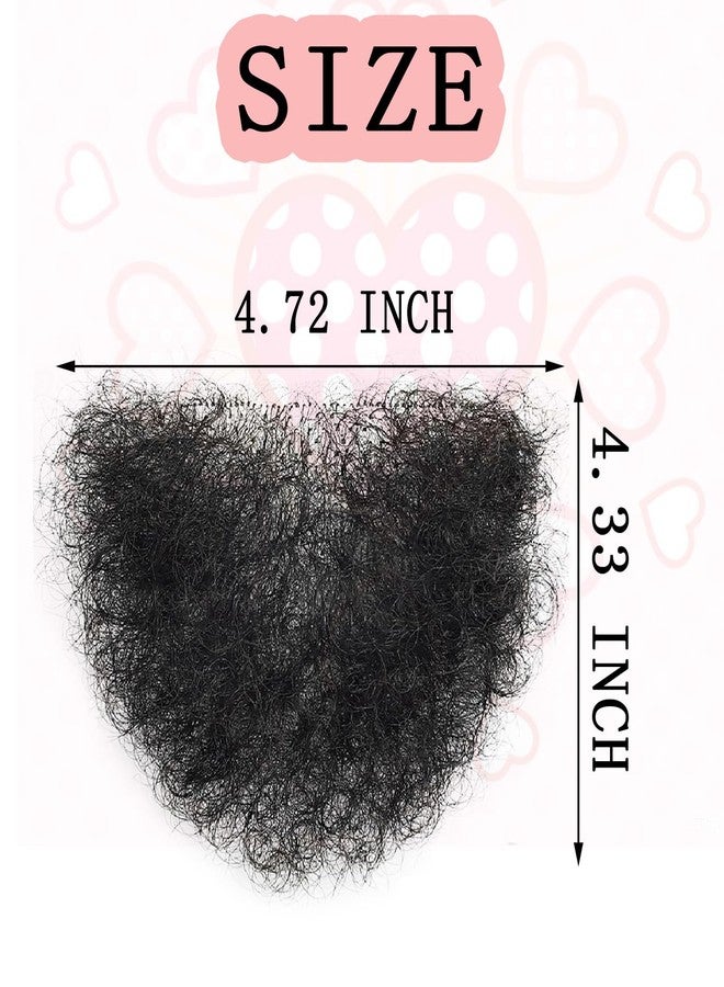 INFTOYCO Fake Private Hair, Invisible Realistic Bikini Body Hairs For Men and Women Fake Chest Hair Fake Mustache (style3) - Image 2
