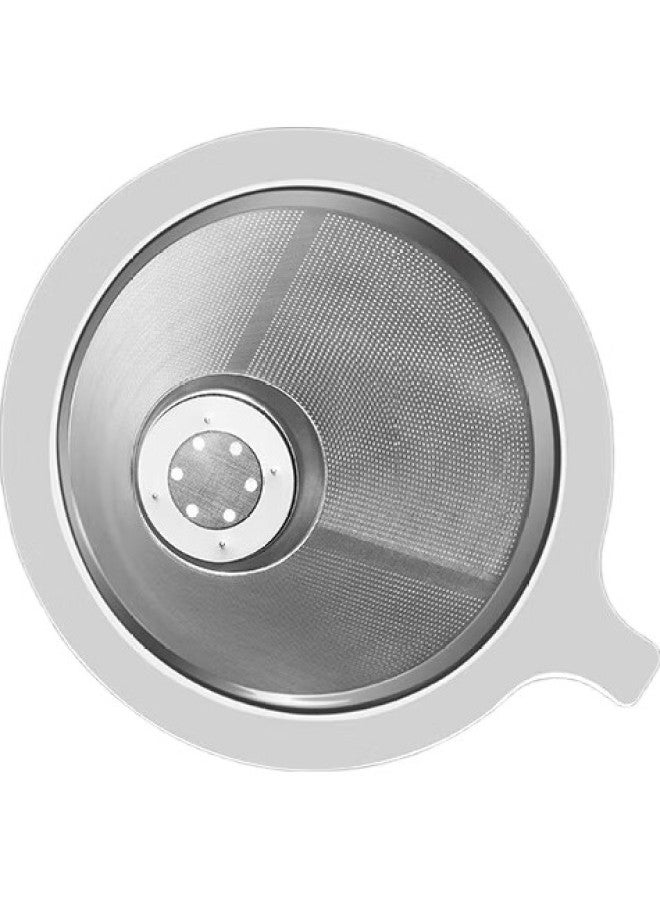 Mongdio Coffee Filter, Ultra-Fine Mesh, Stainless Steel, Pour-Over Coffee Filter Cup, Filter Paper-Free, Coffee Grounds Funnel - Image 1