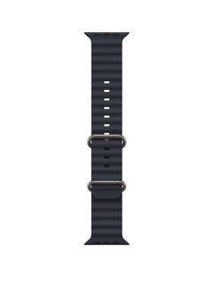 Generic Soft Silicone Ocean Band Compatible With Apple Watch Ultra Band 49mm,45mm,44mm,42mm for Men And Women High-Quality Adjustable Bands  - Image 1