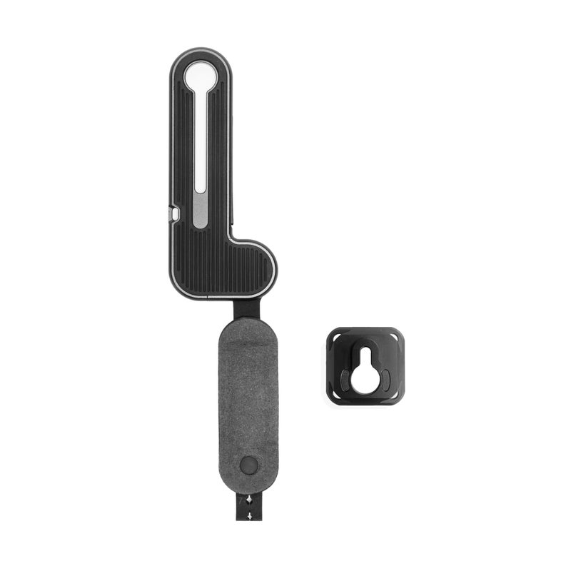Peak Design Micro Clutch L-Plate Camera Hand Strap, For Mirrorless Cameras, Low-Profile Finger Loop, Battery Access, ARCA-Compatible Baseplate, Secure and Comfortable, Camera Straps for Photographers - Image 1