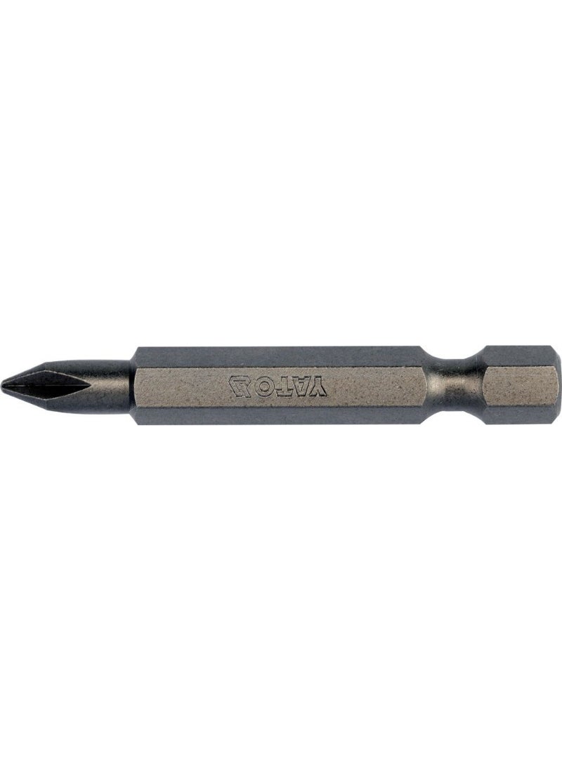 Yato YATO Screwdriver Bits 1/4"x50mm PH1 10pcs/Box YT-78151 