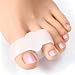 ElevateTech 12 Pack Bunion Toe Separators Corrector for Big Overlapping Toes Gel Toe Spacers for Women Men Bunion Corrector with 2 Loops Silicone Toes Separators for Bunions Feet Clear - Image 2