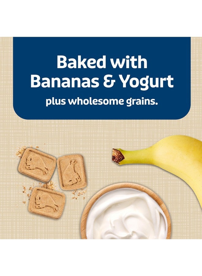 Blue Buffalo Health Bars Crunchy Dog Biscuits, Oven-baked Dog Treats Made with Natural Ingredients, Bananas & Yogurt, 16-oz Bag - Image 3