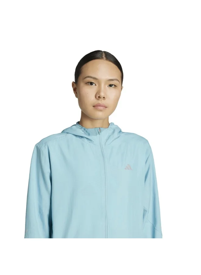 اديداس جاكيت ران إت للنساء تريكواز