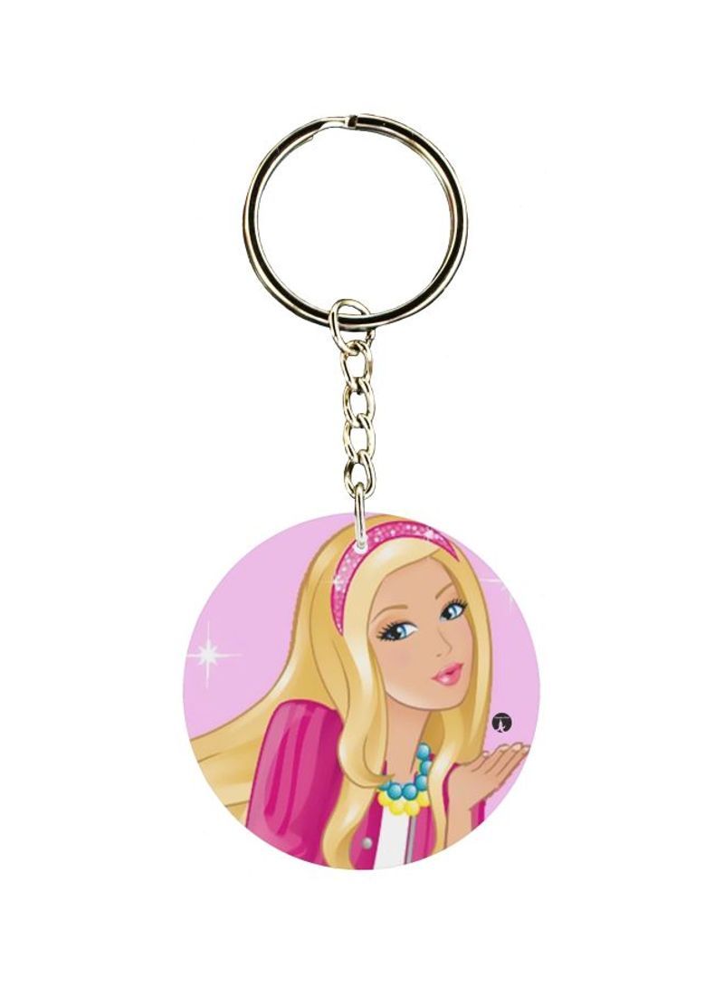 RKN Barbie Girl Themed Keychain
