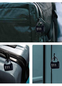 Y&D Luggage Locks Suitcase , 3 Digit Combination Lock, Anti Theft Locker Padlock with Alloy Body, for Luggage, Gym, Travel Bag, (5PCS)  - Image 4