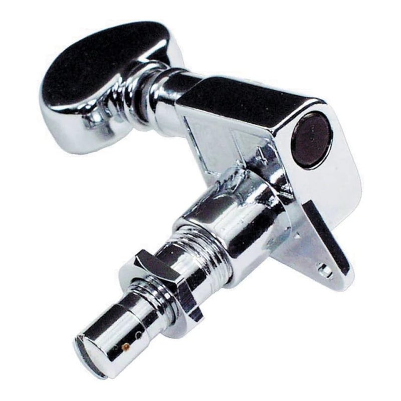 Grover 406C6 Rotomatic Mini 6 in Line Self Locking Machine Heads, Chrome