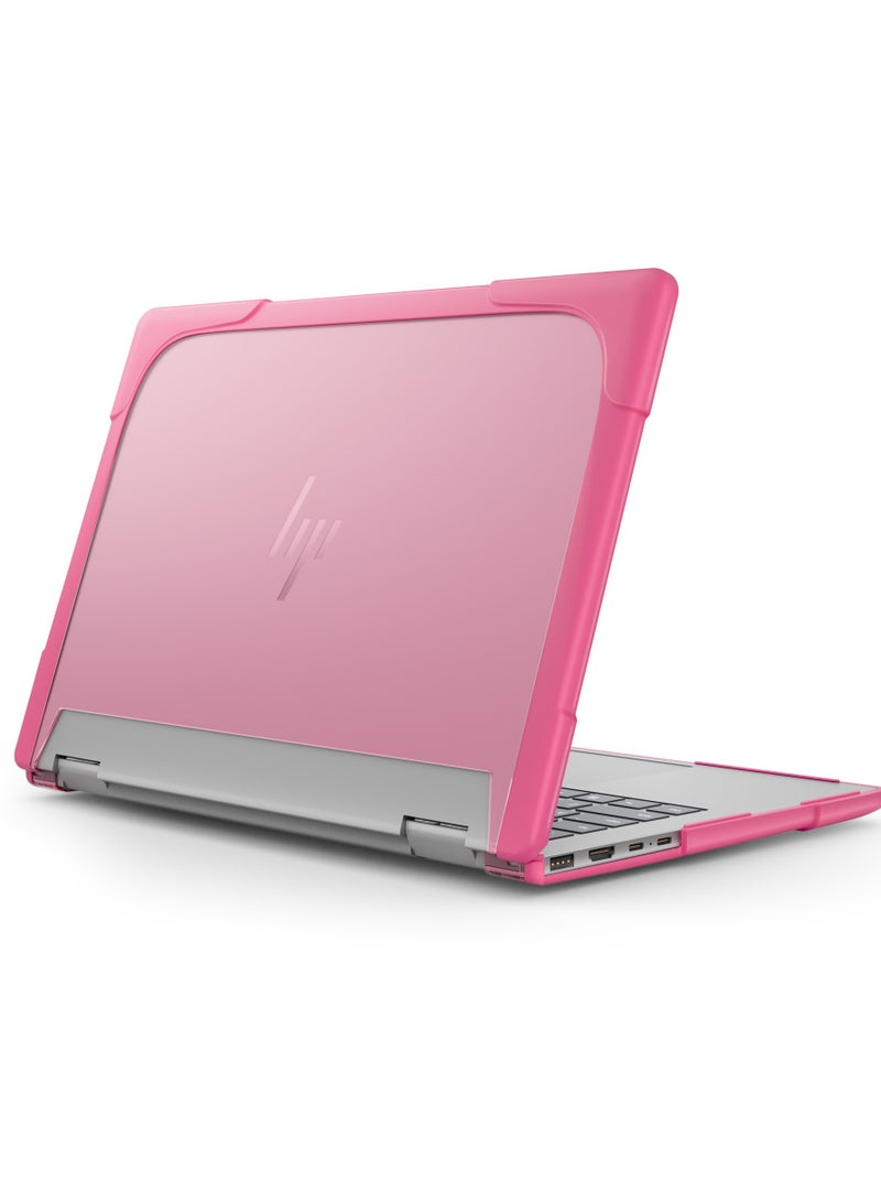 عام غطاء متوافق مع لاب توب إتش بي إنفي إكس 360-14 إنش 2024 القابل للتحويل - غلاف صلب متين مقاوم للسقوط مع تبريد حراري غير لامع